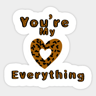 You’re My Everything Bagel Sticker